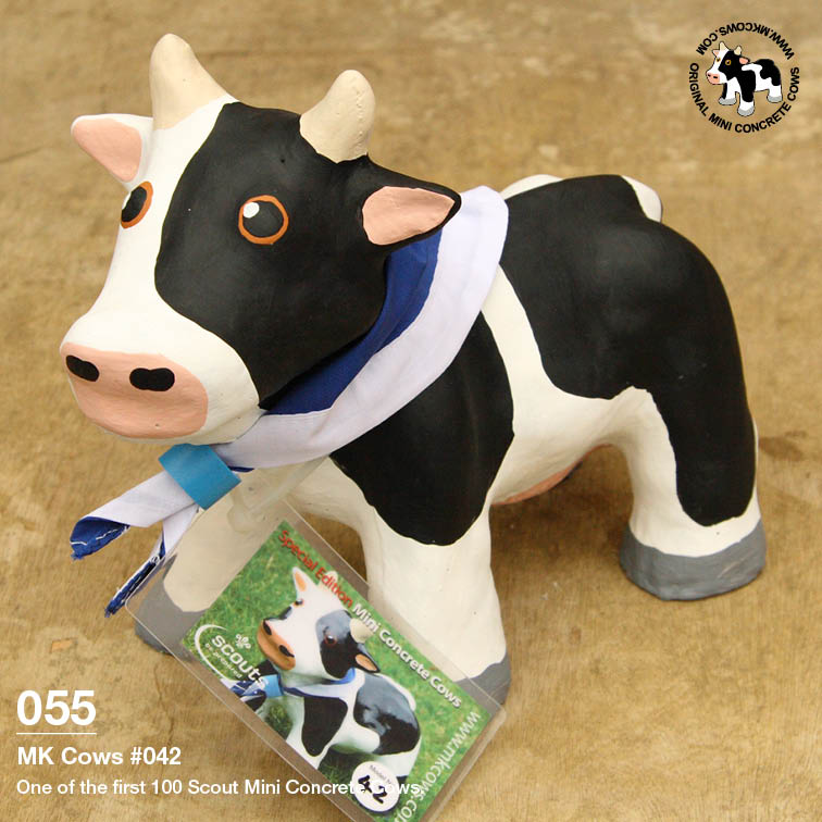 Individual Photos of First 100 Scout Mini Concrete Cows