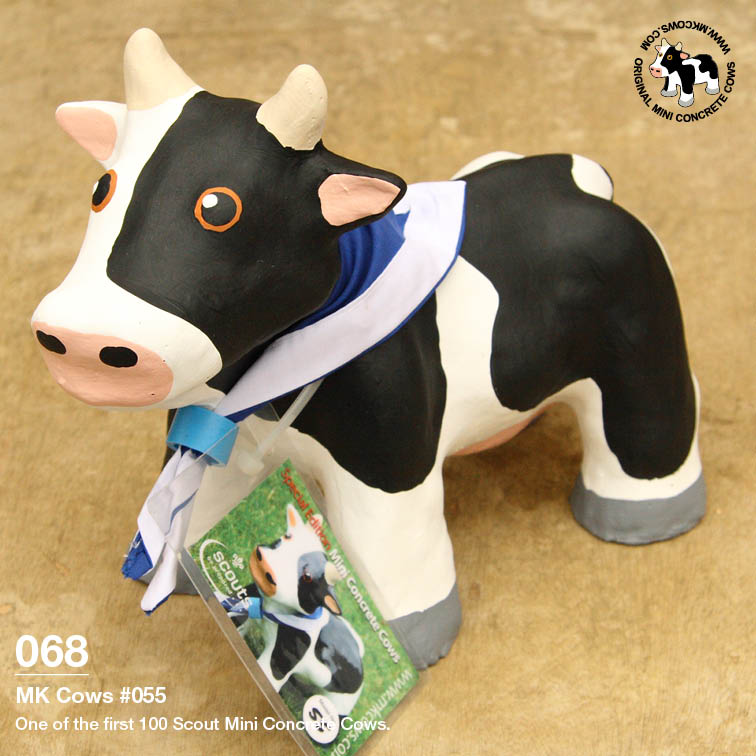 Individual Photos of First 100 Scout Mini Concrete Cows