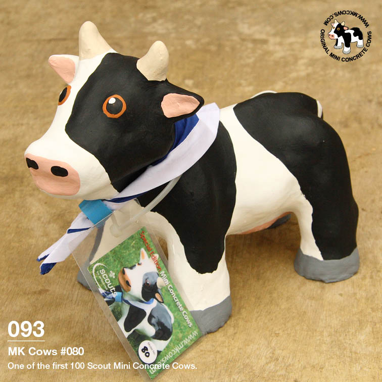 Individual Photos of First 100 Scout Mini Concrete Cows