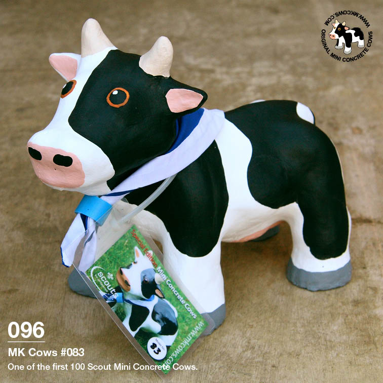 Individual Photos of First 100 Scout Mini Concrete Cows