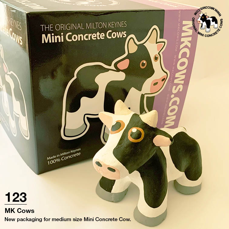 New Medium Mini Concrete Cows on Sale