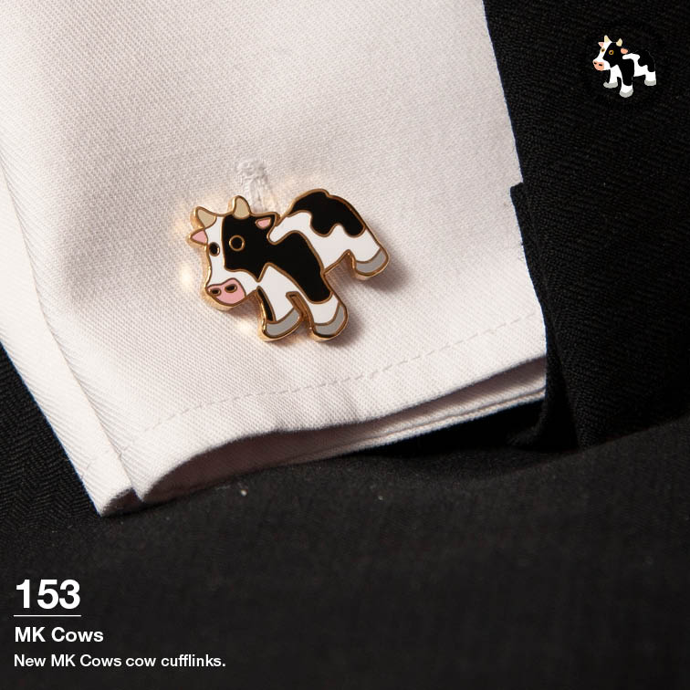 New Cow Cufflinks