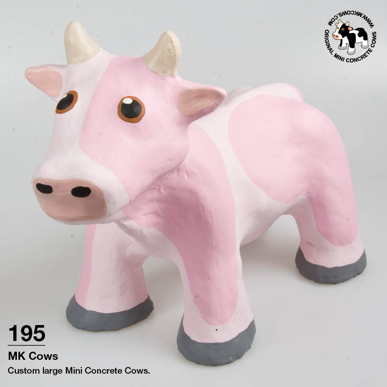 Custom Large Mini Concrete Cows