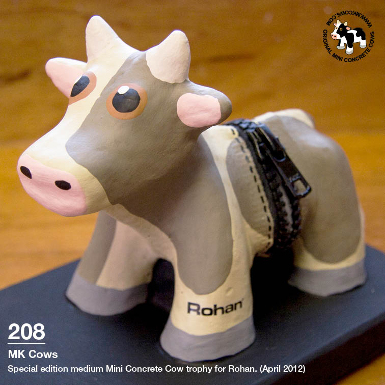 Special Edition Mini Concrete Cow for Rohan