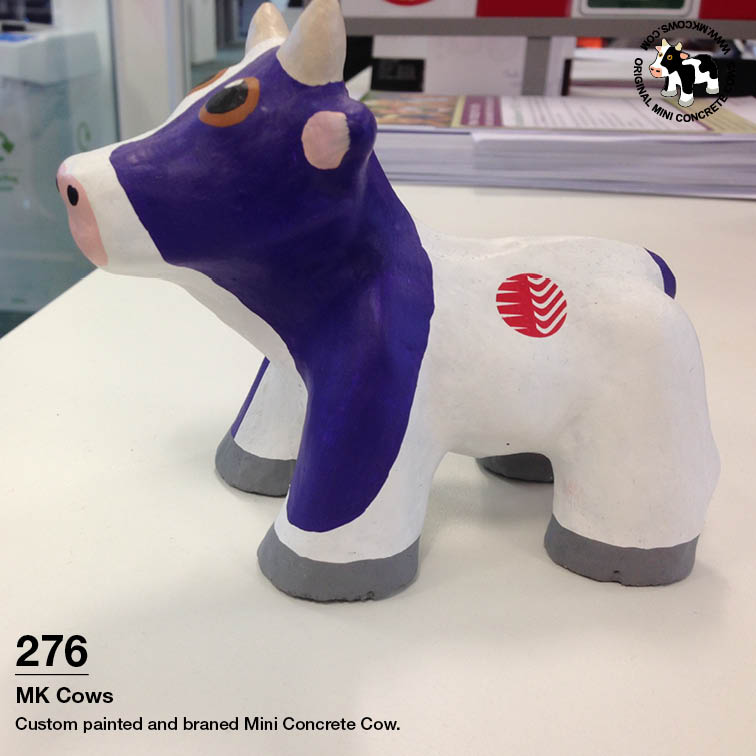 SAI Global Branded Mini Concrete Cow