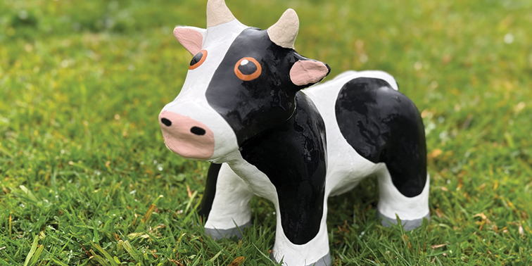 MK Cows Mini Concrete Cows