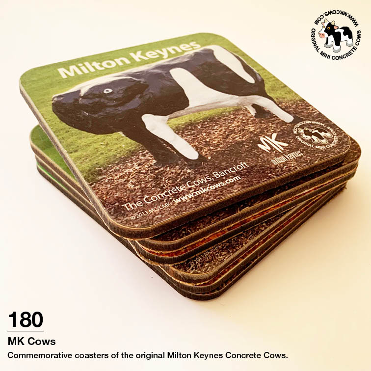 New MK Cows Milton Keynes Cow Coasters