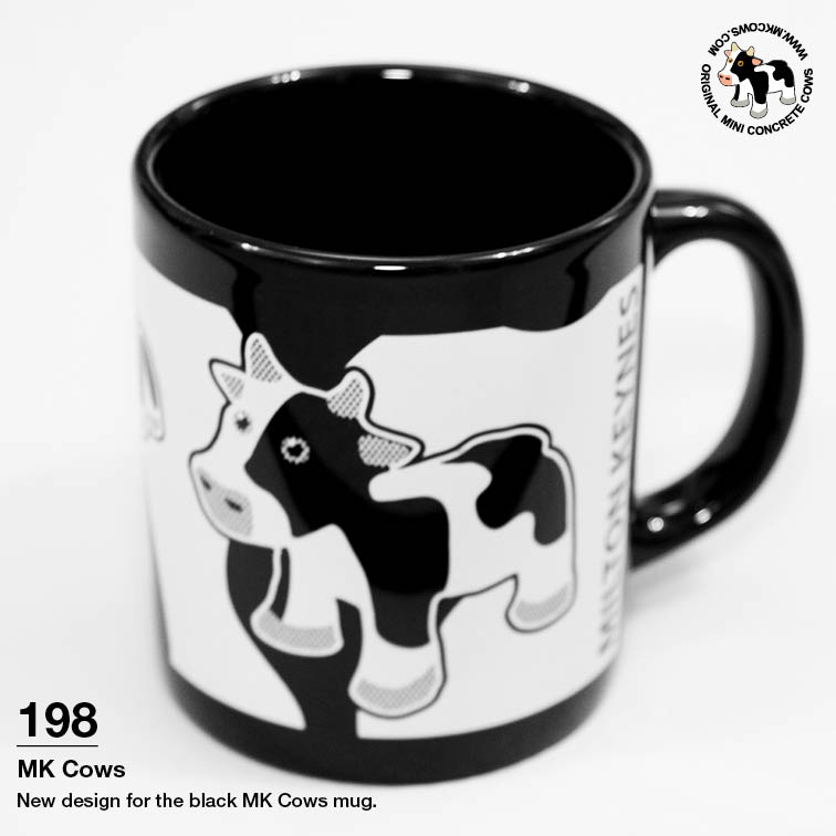 New Design Black Cow Mug