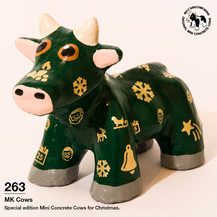 Christmas Ebay Sale of Mini Concrete Cows