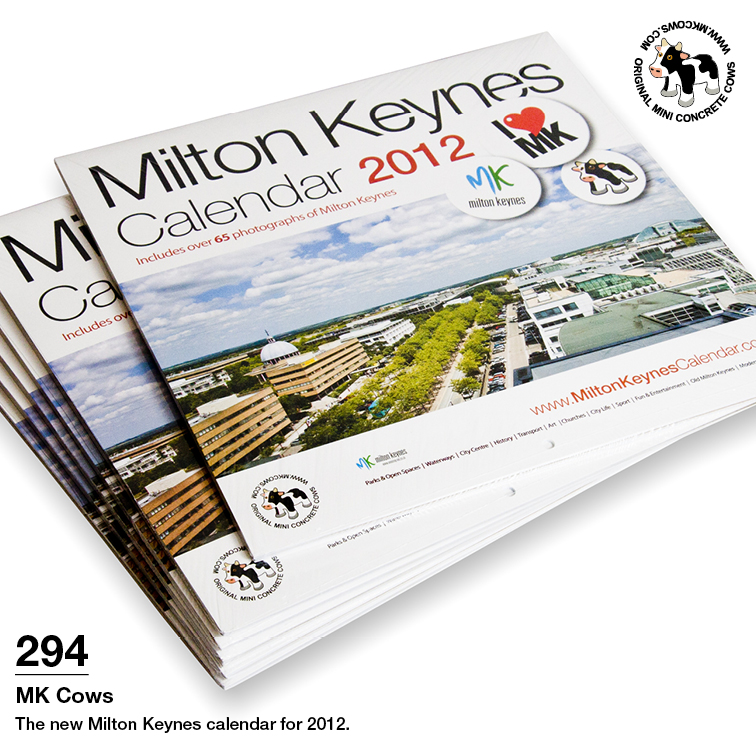 New Milton Keynes Calendar for 2012