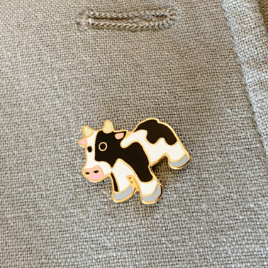 MK Cows Lapel Pin