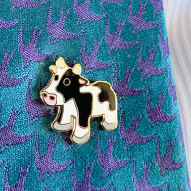 MK Cows Lapel Pin
