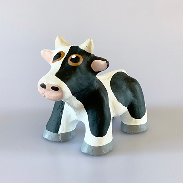 Medium Mini Concrete Cows