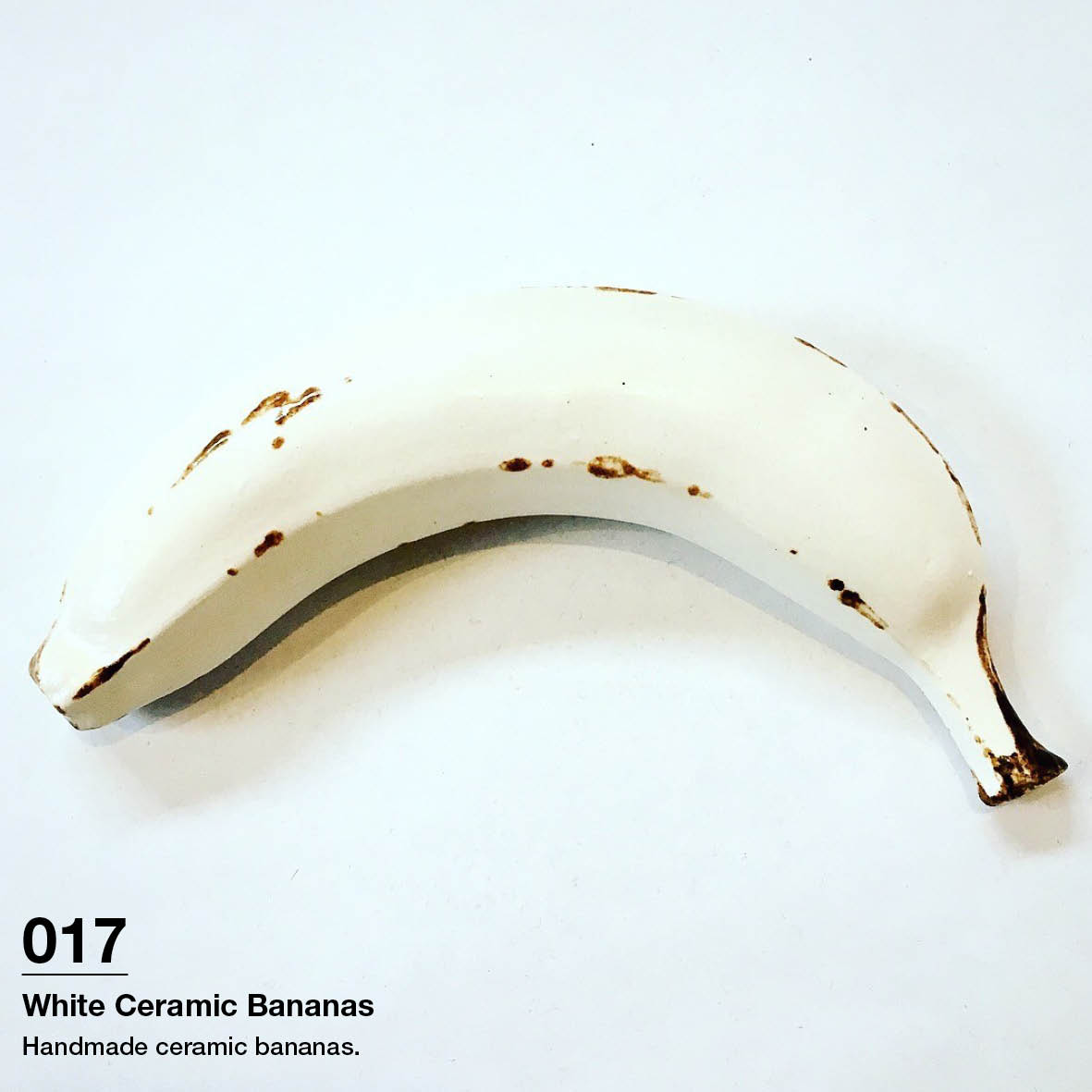 Ceramic White Bananas