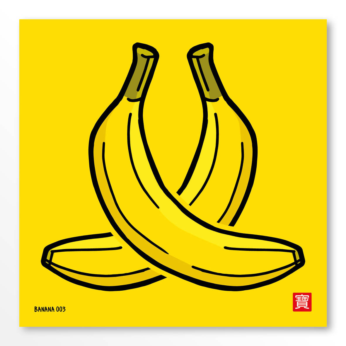 White Banana Prints - 003