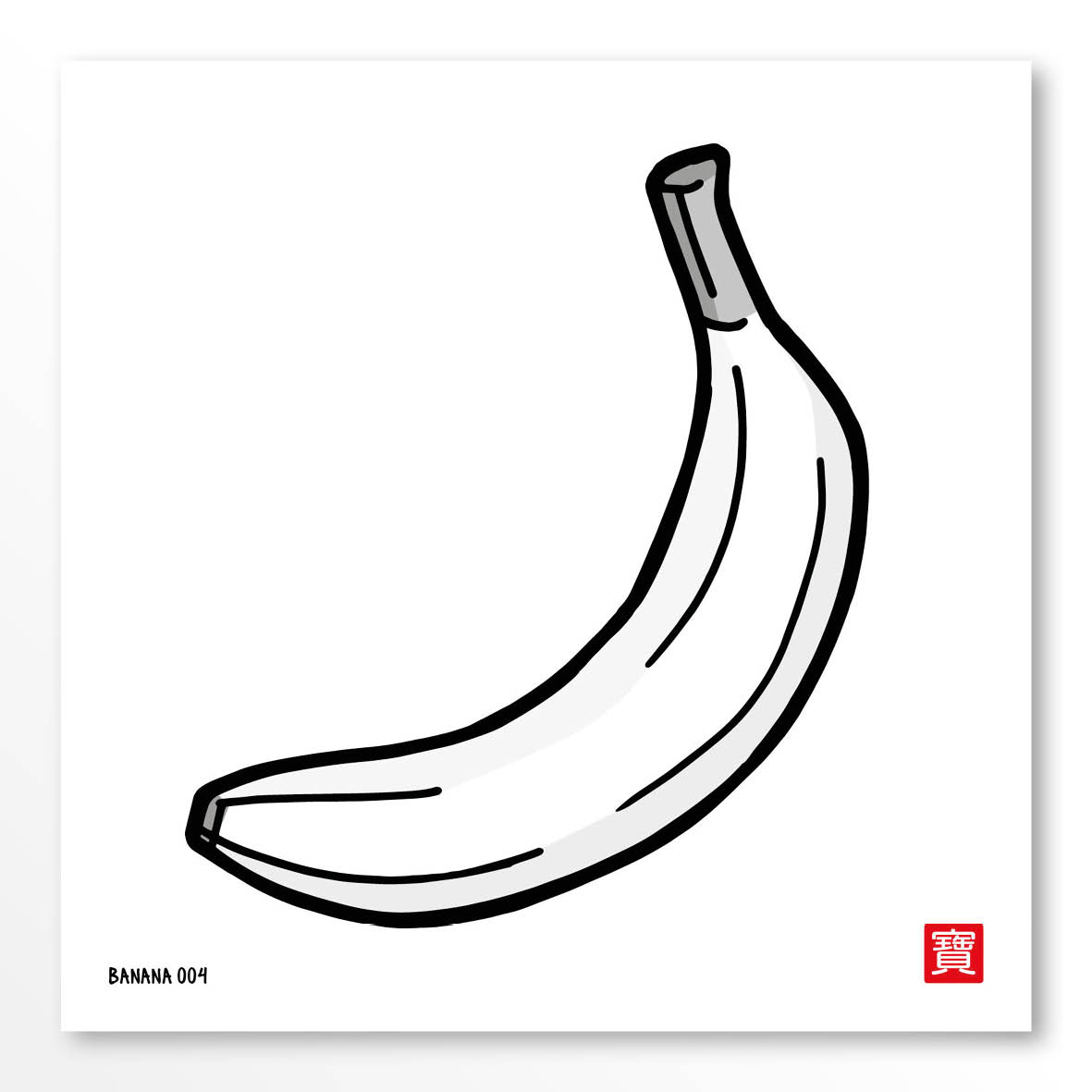 White Banana Prints - 004
